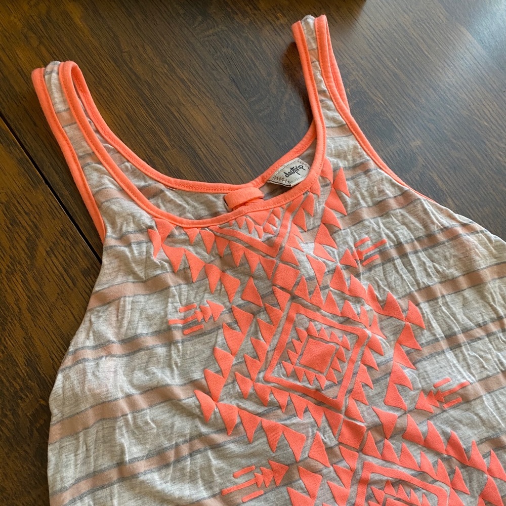 Day trip - Buckle Pink stripe tank top